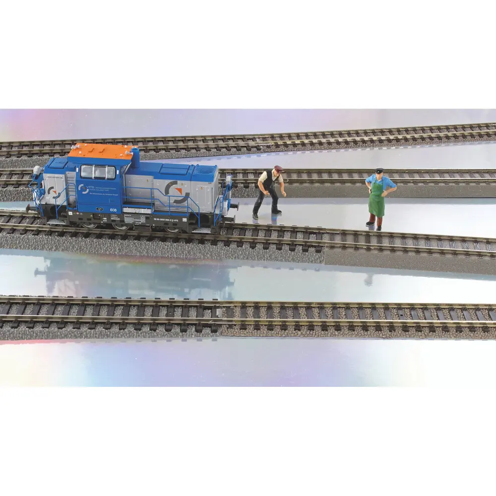 Rail de transition : ROCO GeoLine Profi - PIKO A - 231 mm PIKO 55433 | HO 1/87 Code 100 - 3