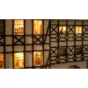 Lot de 8 Double led Blanc froid - Noch 51281 - HO 1/87 - 2