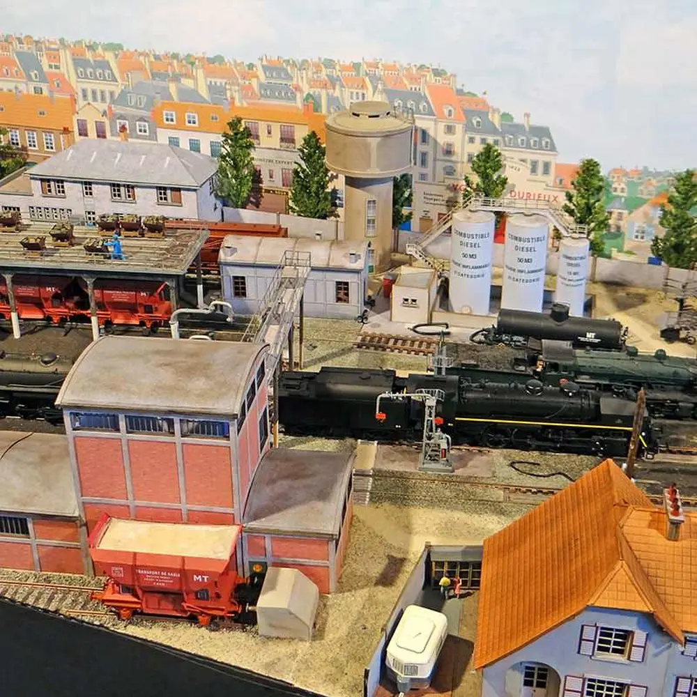 Château d'Eau Béton 100 m³ - Régions et Compagnies DEP005 - HO 1/87  - 2