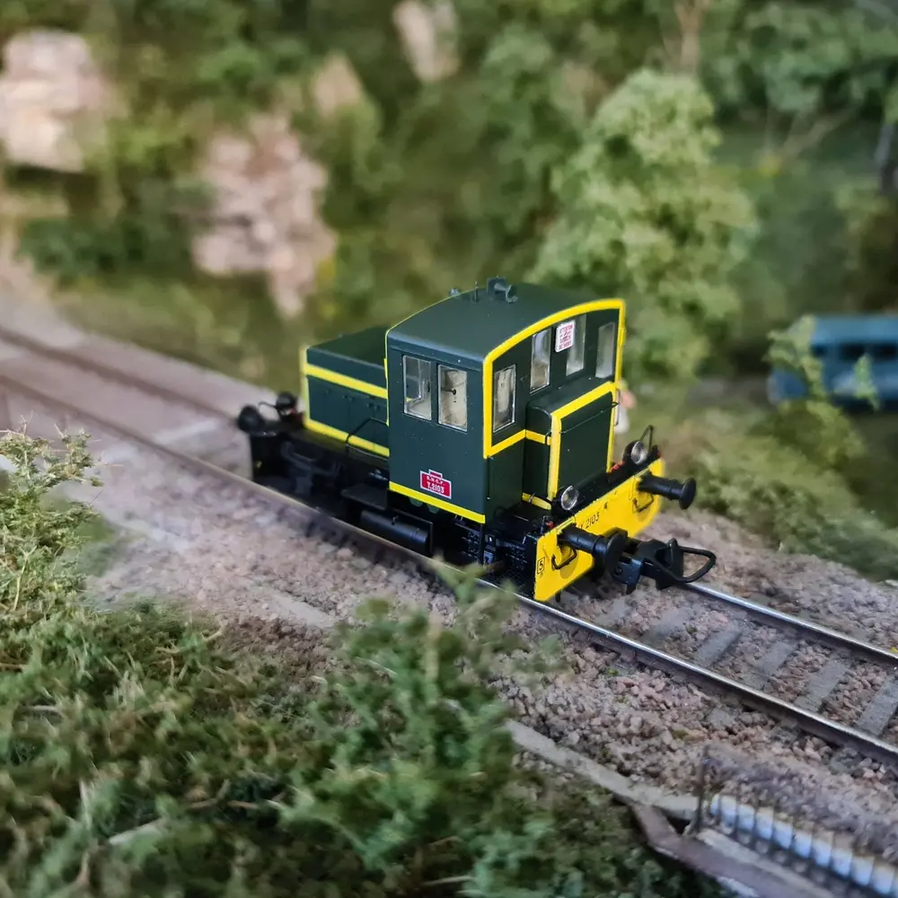Locotracteur Y-2103 Vert "Sud-Est" Analogique - REE MODELES MB147 - SNCF - Ep IV - 5