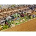 Jardin Cheminot : Cabanes, Appentis, Clapier, Poulailler, Châssis, Outils, Fût - Régions et Compagnies CIT007 - HO 1/87 - 4