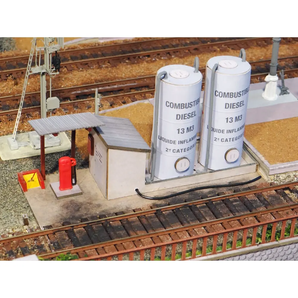 Station-Service Dépôt - Régions et Compagnies DEP021 - HO 1/87  - 2