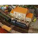 Bâtiment voyageurs EST 5 Portes (Montmirail) - Régions et Compagnies GAR704 - HO 1/87  - 3