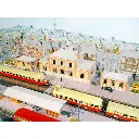 Bâtiment voyageurs OUEST avec ailes (Dozulé-Putôt) - Régions et Compagnies GAR201 - HO 1/87  - 3