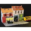 Façade Vitrines Crèmerie + Primeurs - Régions et Compagnies FAC011 - HO 1/87  - 2