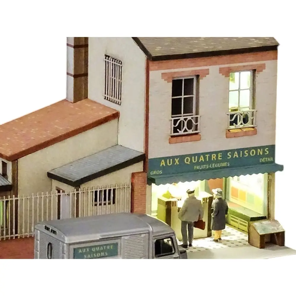 Petite maison avec commerce - Régions et Compagnies FAC550 - HO 1/87  - 2