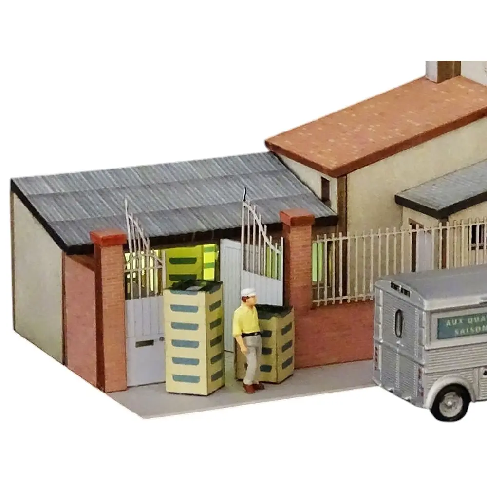 Petite maison avec commerce - Régions et Compagnies FAC550 - HO 1/87  - 3