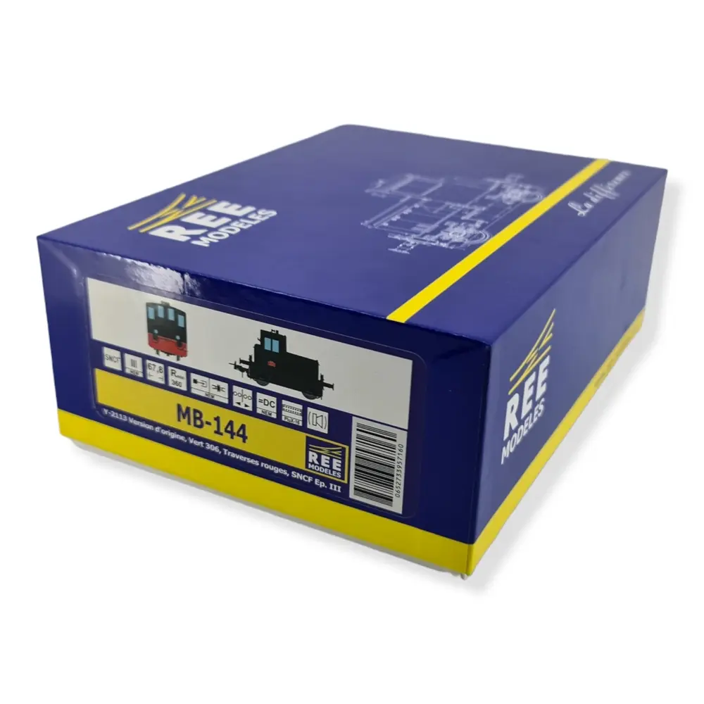 Locotracteur Y-2113 Vert "Sud-Ouest" Analogique REE MODELES MB144 - SNCF - Ep III - 4