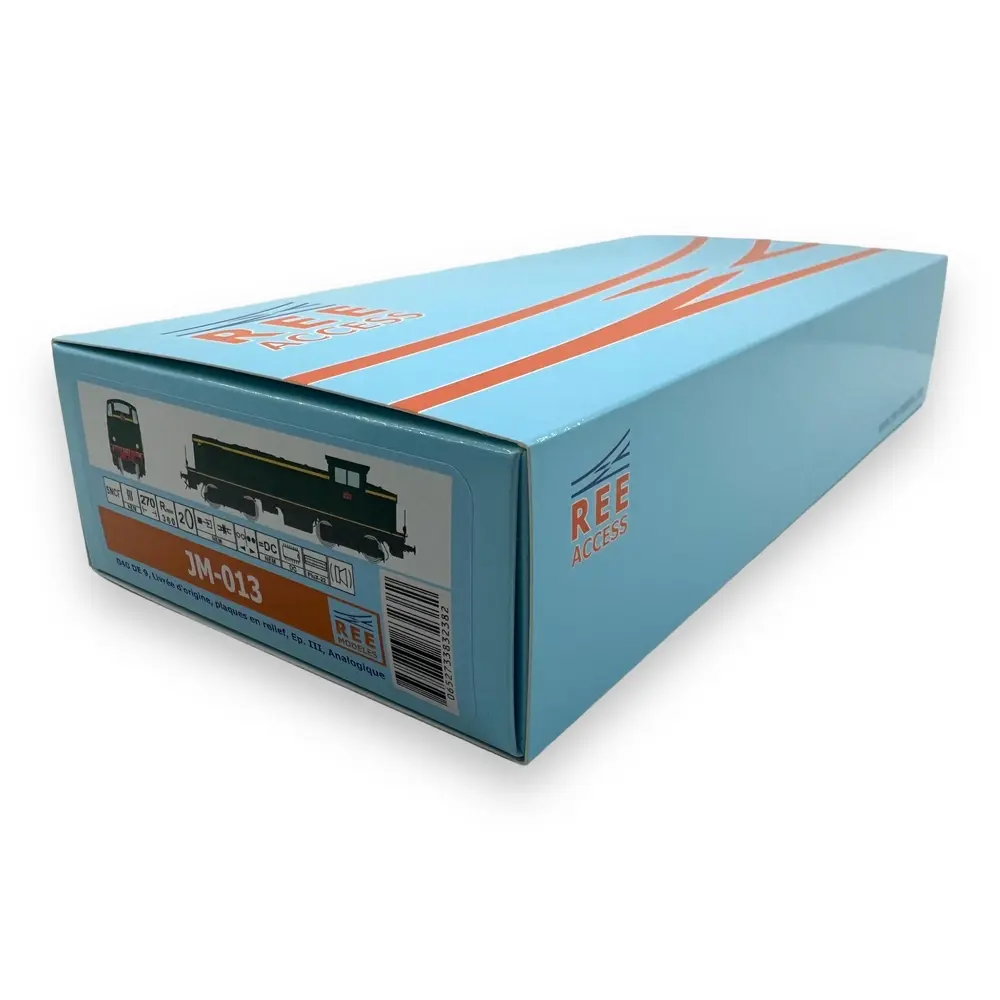 Locomotive Diesel 040 DE 9- Analogique REE MODELES JM013 SNCF - HO - EpIII - 4