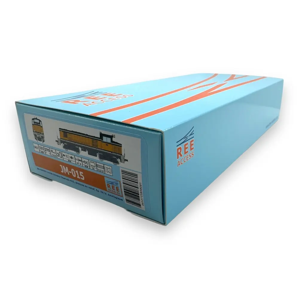 Locomotive Diesel BB63095 - Analogique - REE MODELES JM015 - SNCF - HO - Ep IV-V - 4