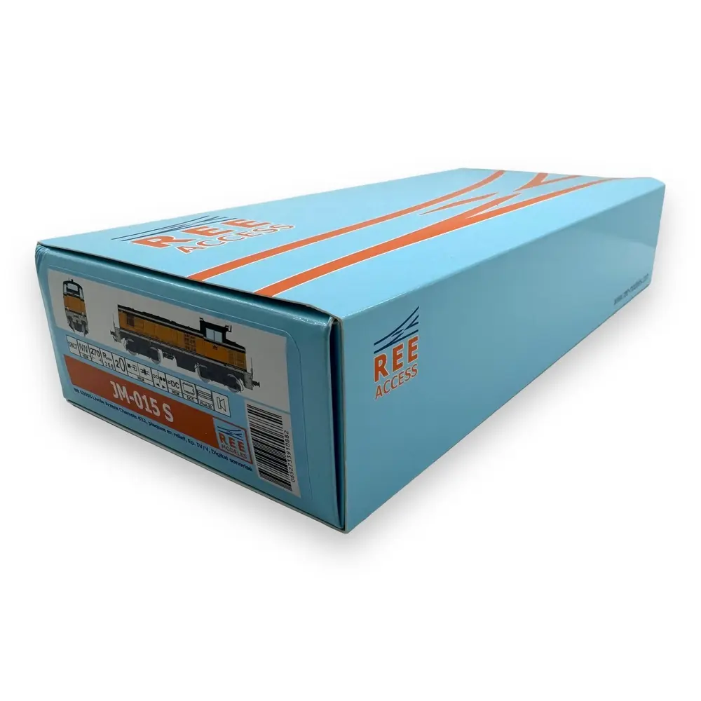 Locomotive Diesel BB 63095 - REE MODELES JM015S - SNCF - HO : 1/87 - 2R - DCC SON - 4