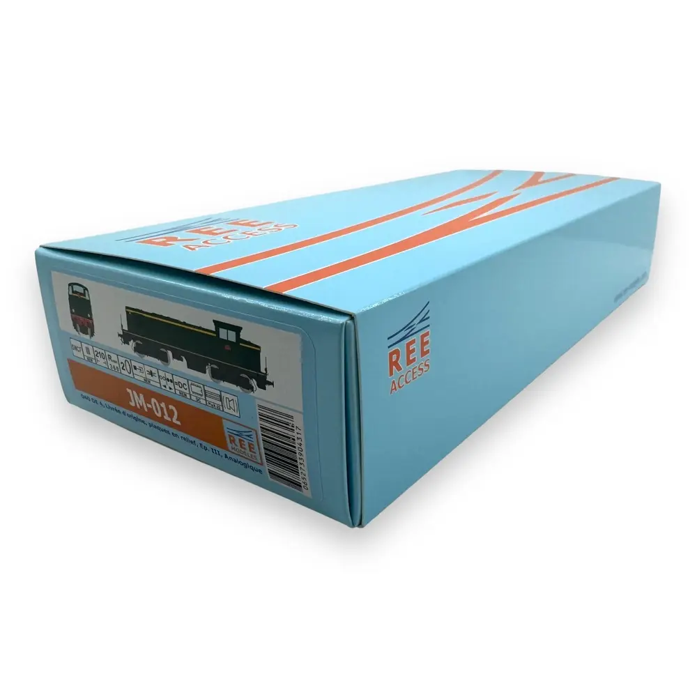 Locomotive Diesel 040 DE 4 - Analogique - REE MODELES JM012 - SNCF - HO - EpIII - 4