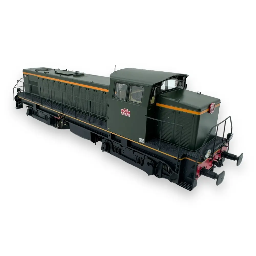 Locomotive diesel 040 DE 532 - Ree Modèles JM-007 - HO 1/87 - SNCF - Ep III - Analogique - 2R - 2