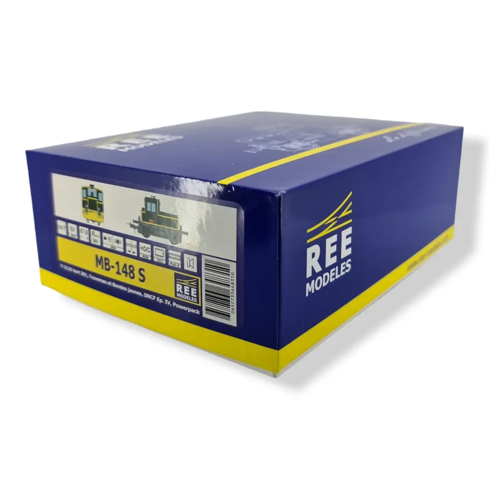 Locotracteur Y-2110 Vert Méditerranée DCC Son REE MODELES MB148S - SNCF - Ep IV - 5