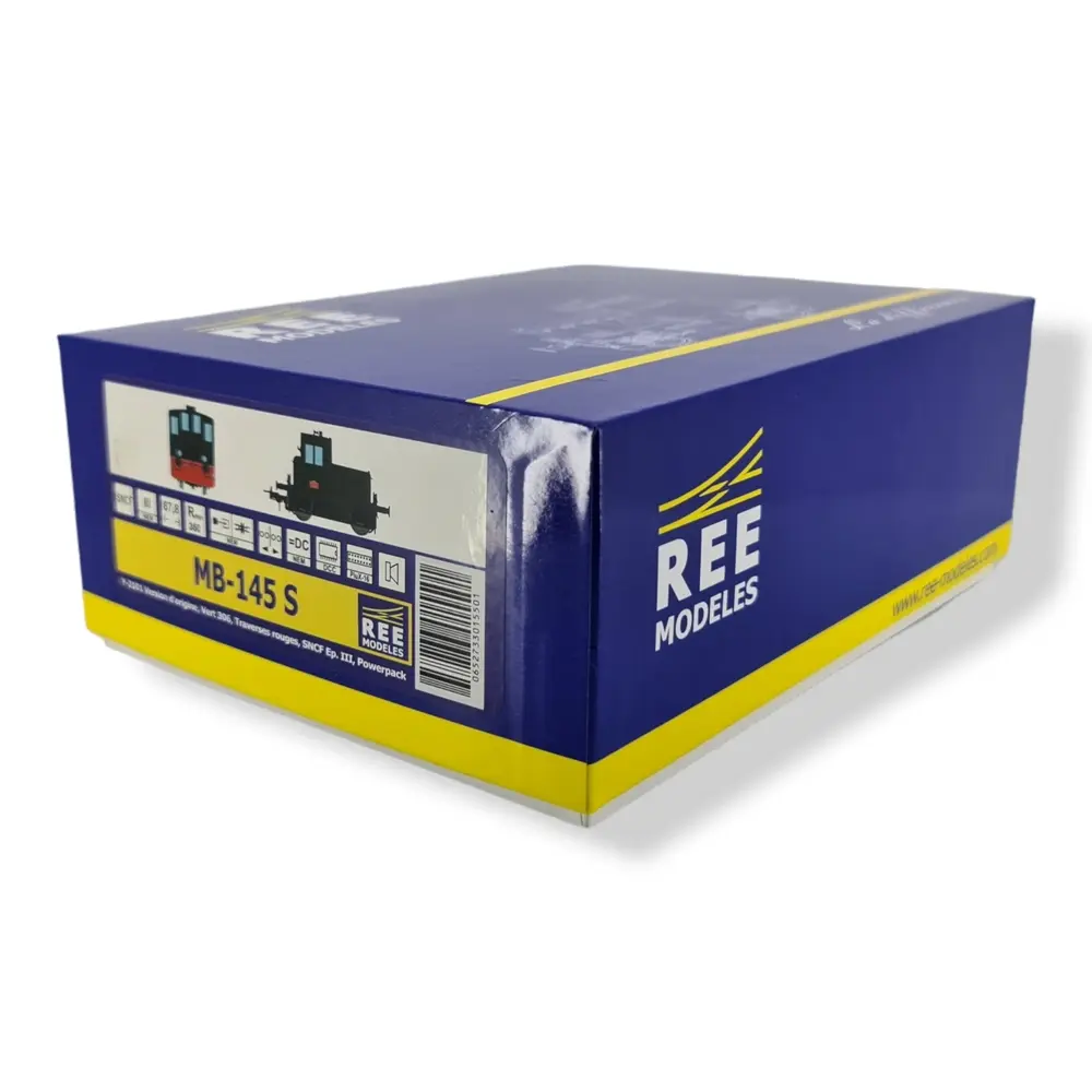 Locotracteur Y-2101 Vert "Sud-Est" DCC Sound REE MODELES MB145S -SNCF - Ep III - 4