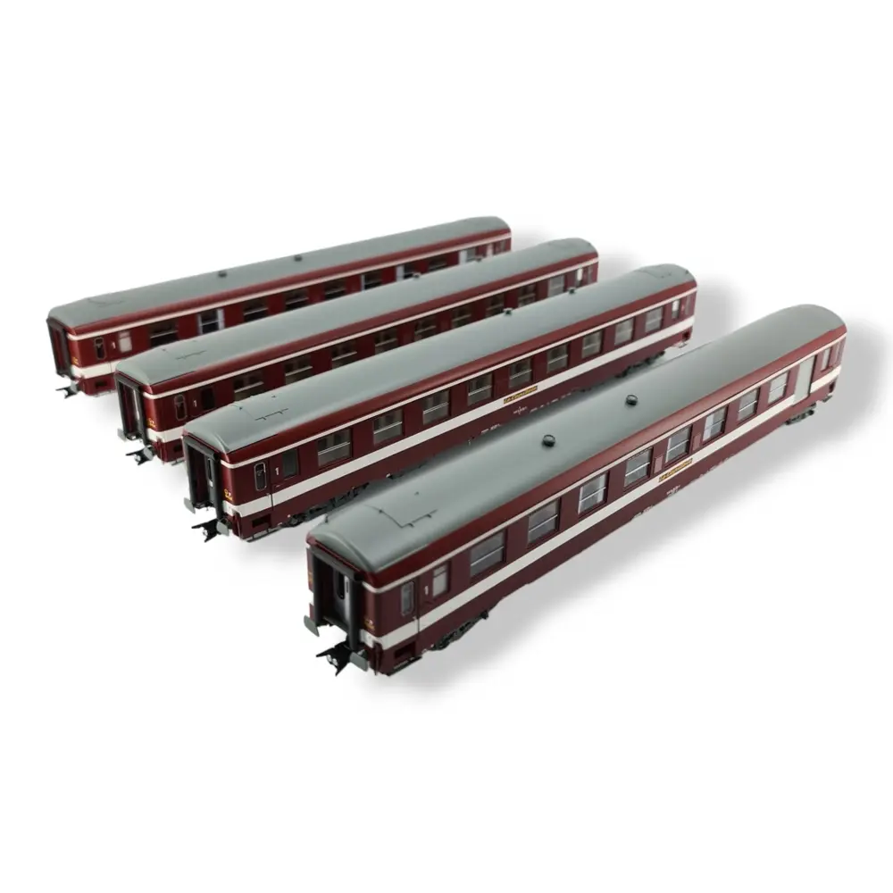 Set Rame Le Capitole REE Modèles CM016DSAC - HO 1/87 - SNCF - 8 Matériels roulant - 2