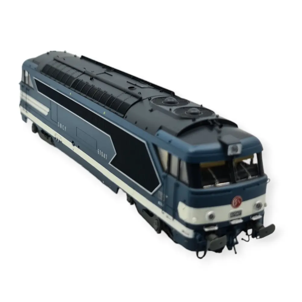 Locomotive Diesel BB 67047 - DCC SON - REE Modèles MB150S - HO 1/87 - SNCF - EP III-IV - 3