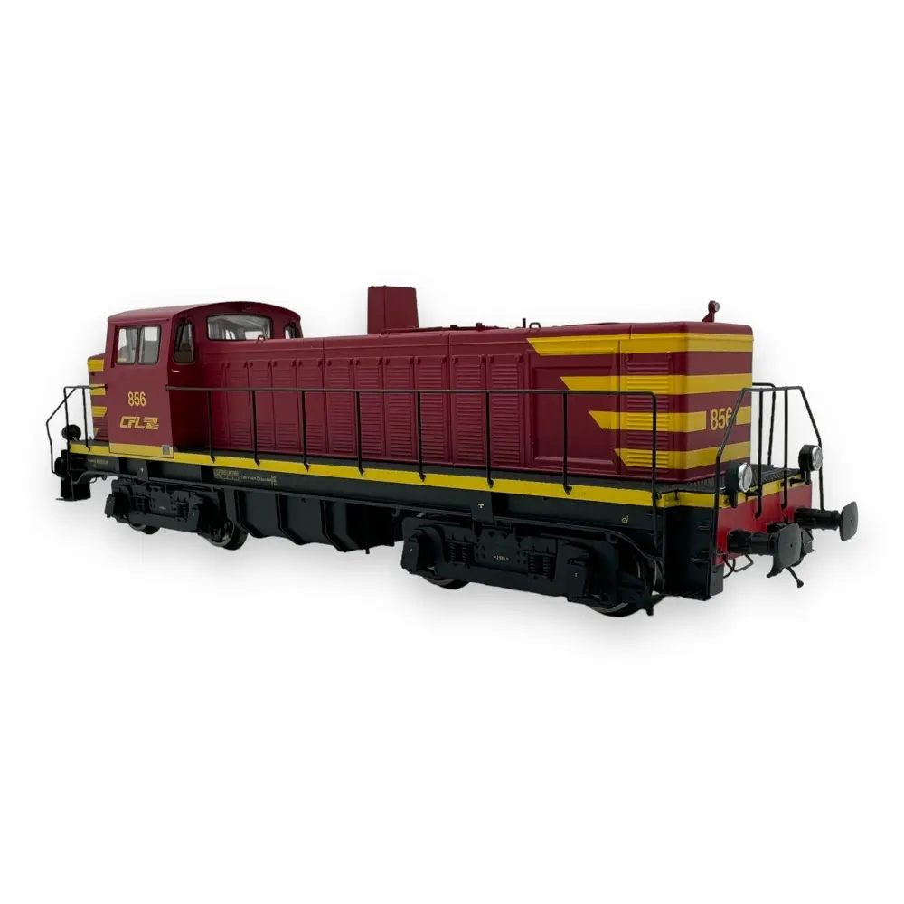 Locomotive Diesel 856 -Soute 5000L - Analogique - REE MODELES JM016 - CFL - HO Ep IV-V - 2