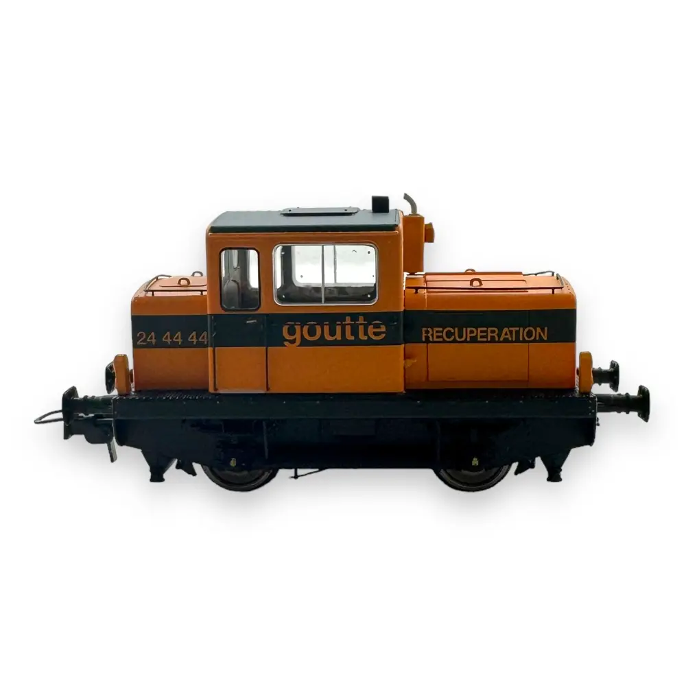 Locotracteur MOYSE 32 TDE, Ferrailleur goutte DCC SON - REE MODELS MB125DS - HO 1/87 - 3