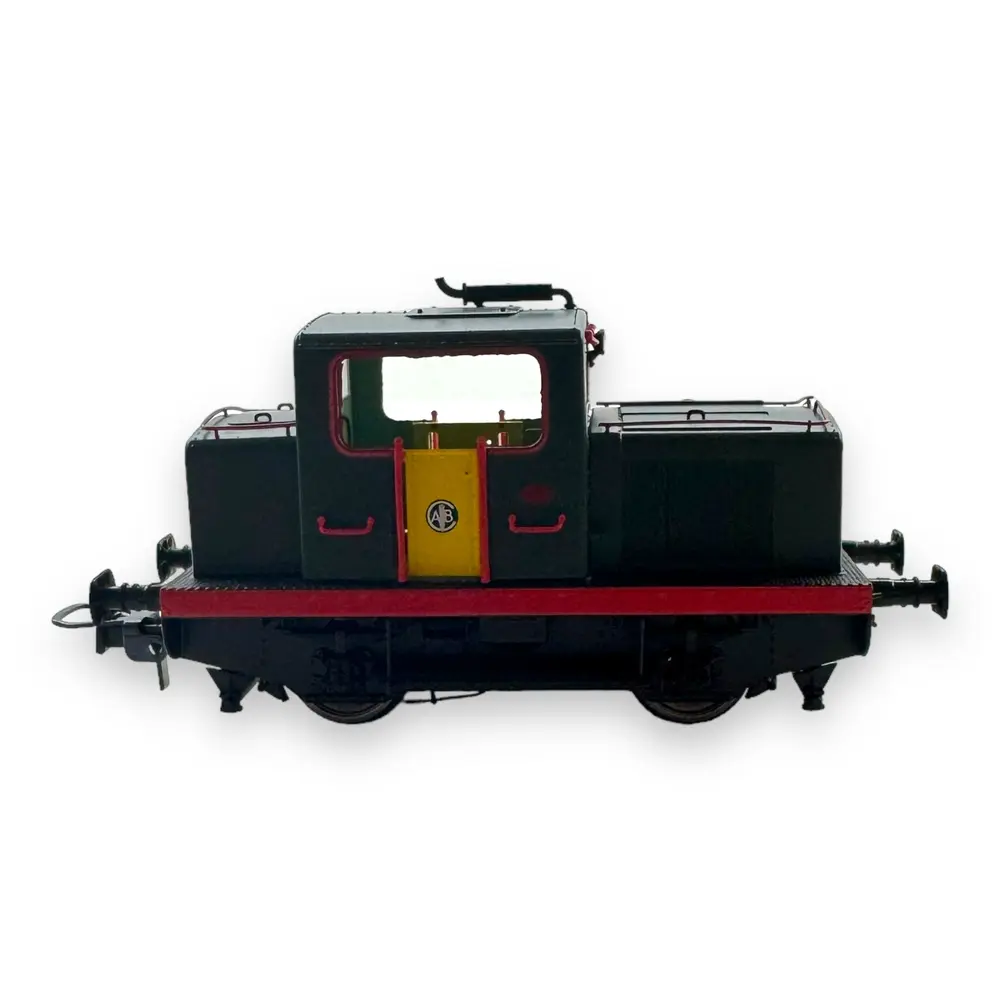 Locotracteur MOYSE 32 TDE | Vert 301 & rouge, porte jaune -DCC SON- REE MODELES MB091DS SNCF - 3