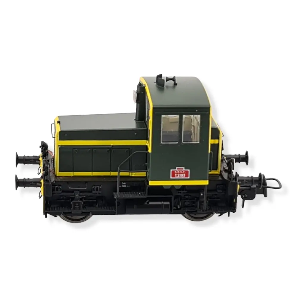 Locotracteur Y-2103 vert "Sud-Est" - Ree Modèles MB147S - HO 1/87 - SNCF - Ep IV - Digital sound - 2R - 2