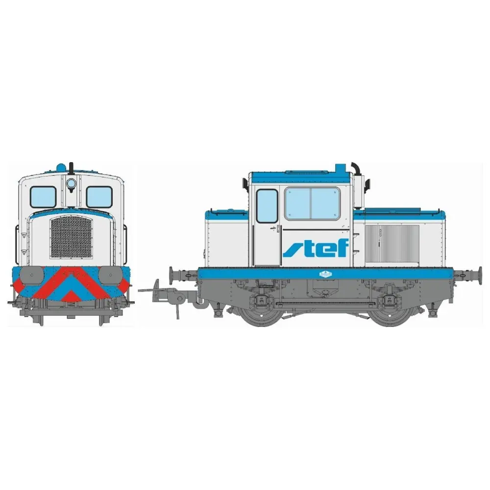 Locotracteur MOYSE 32 TDE, INDUSTRIEL Ex-SNCF « STEF » - 4