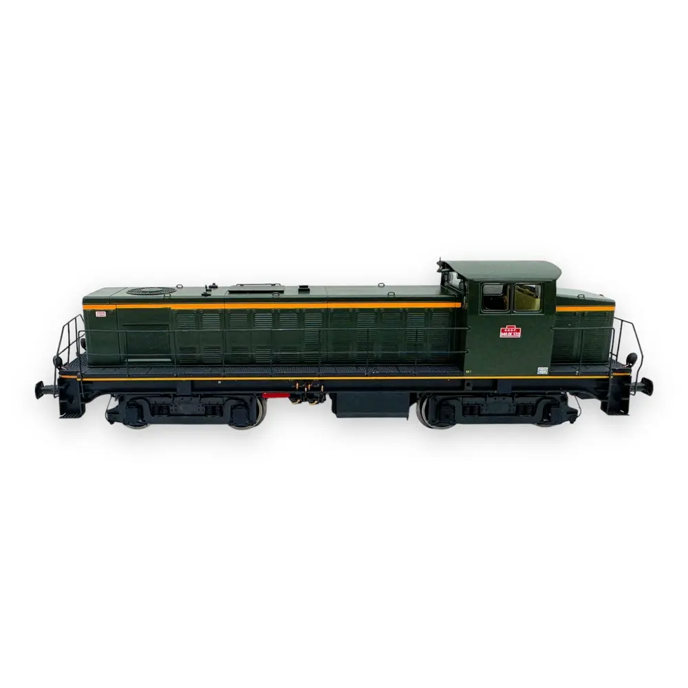 Locomotive diesel 040 DE 532 - Ree Modèles JM-007 - HO 1/87 - SNCF - Ep III - Analogique - 2R - 3