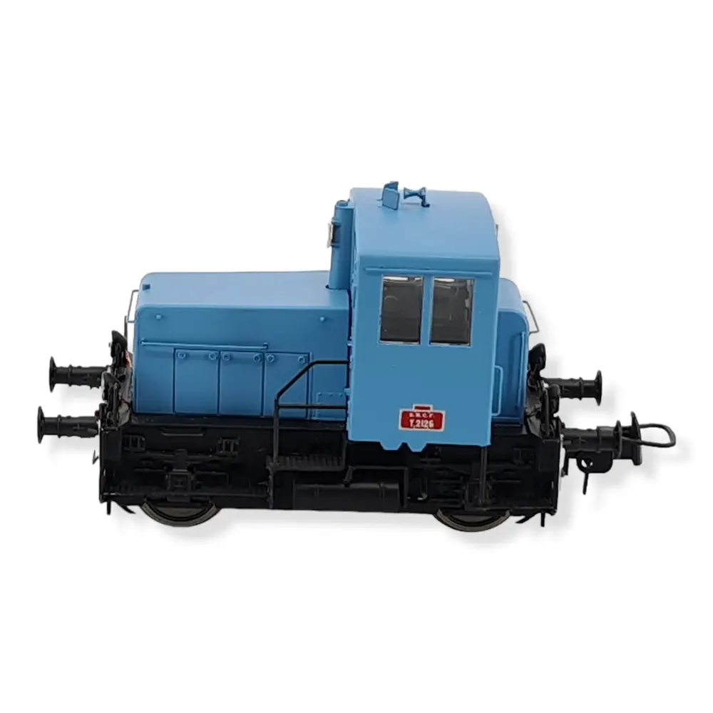 Locotracteur Y-2126 bleu "Industriel" Analogique REE MODELES MB149 - SNCF - 2