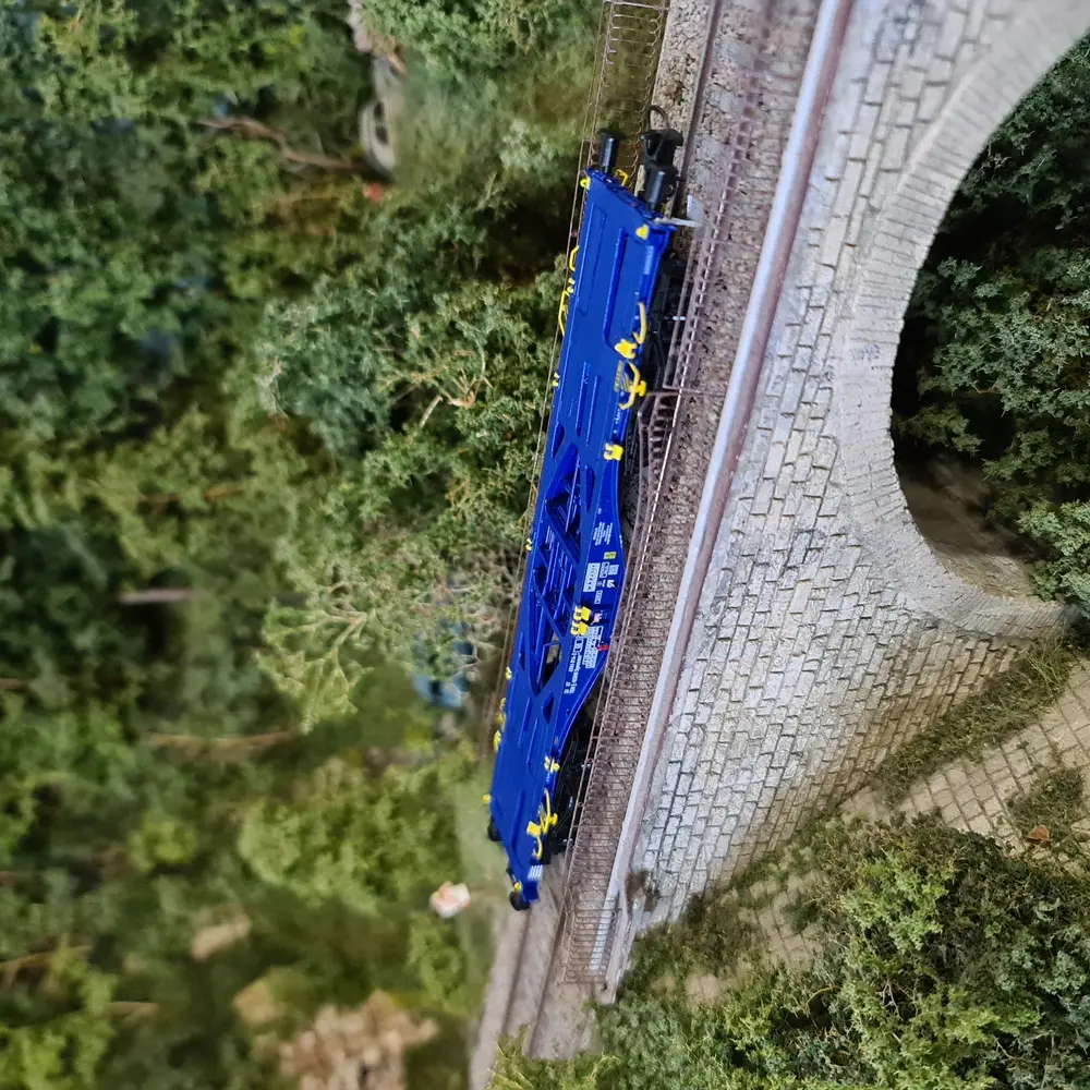 Wagon porte-conteneurs Modalis de la SNCF - PT Trains 100265 - HO - 5