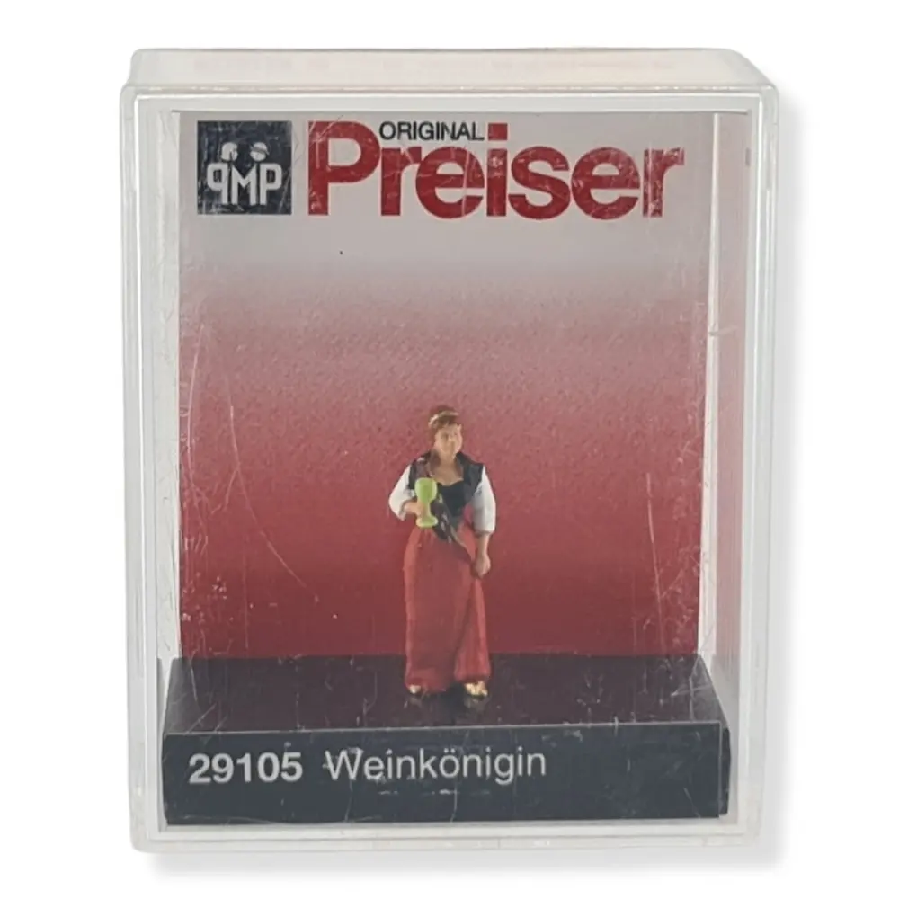 Une "reine du vin", pour cérémonie folklorique, PREISER 29105 - HO 1/87 - 2