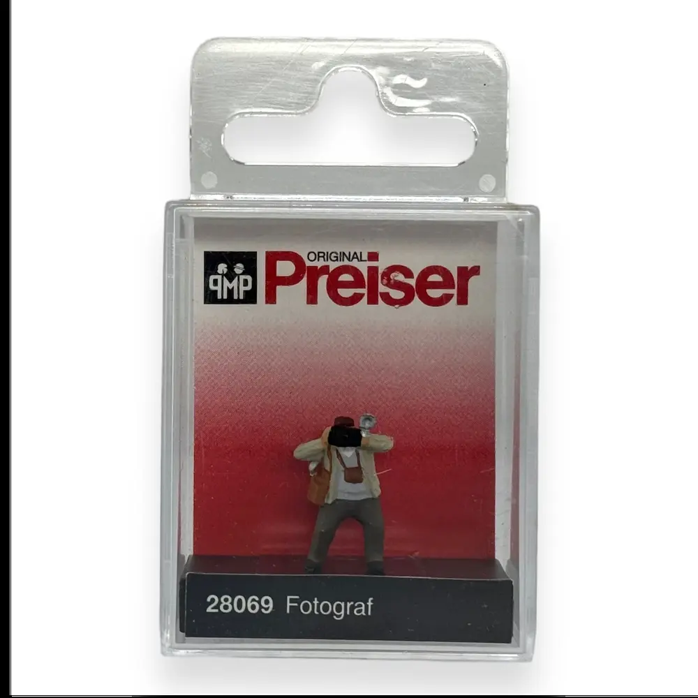 Photographe - Figurine - PREISER 28069 - Échelle HO 1/87 - 3