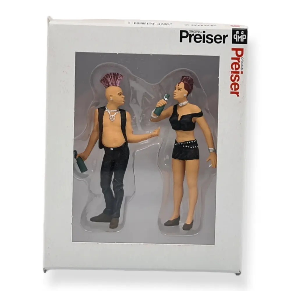 Deux punks - Preiser 45092 - G 1/22,5e - 2
