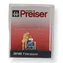 Retour à la maison après une journée de travail - Preiser 28182 - HO 1/87e - 2