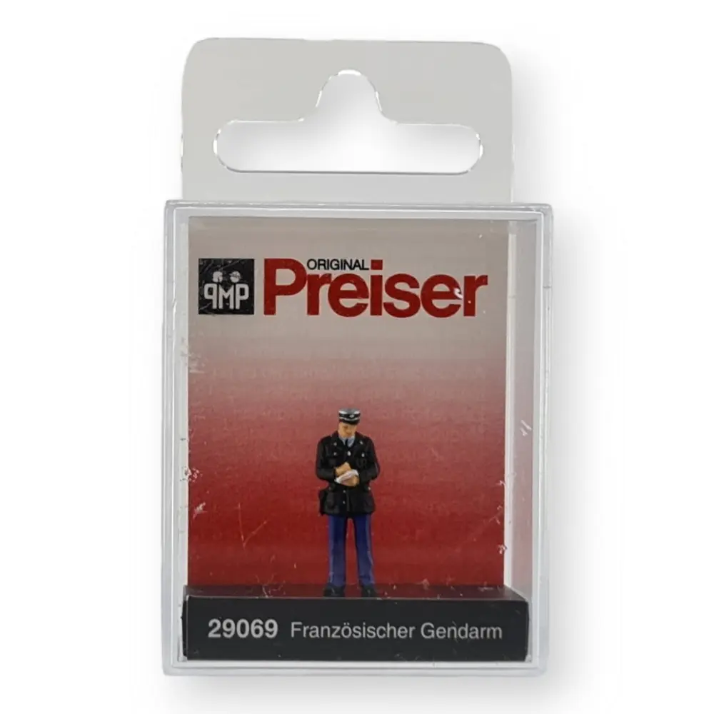 Figurine gendarme français Preiser 29069 - HO 1:87 - 2