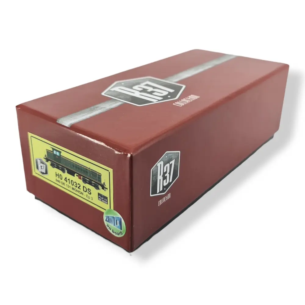 Locomotive Diesel 040 DE 131 Dépôt Mohon - DCC SON R37 HO41032DS SNCF - HO - EP III - 4