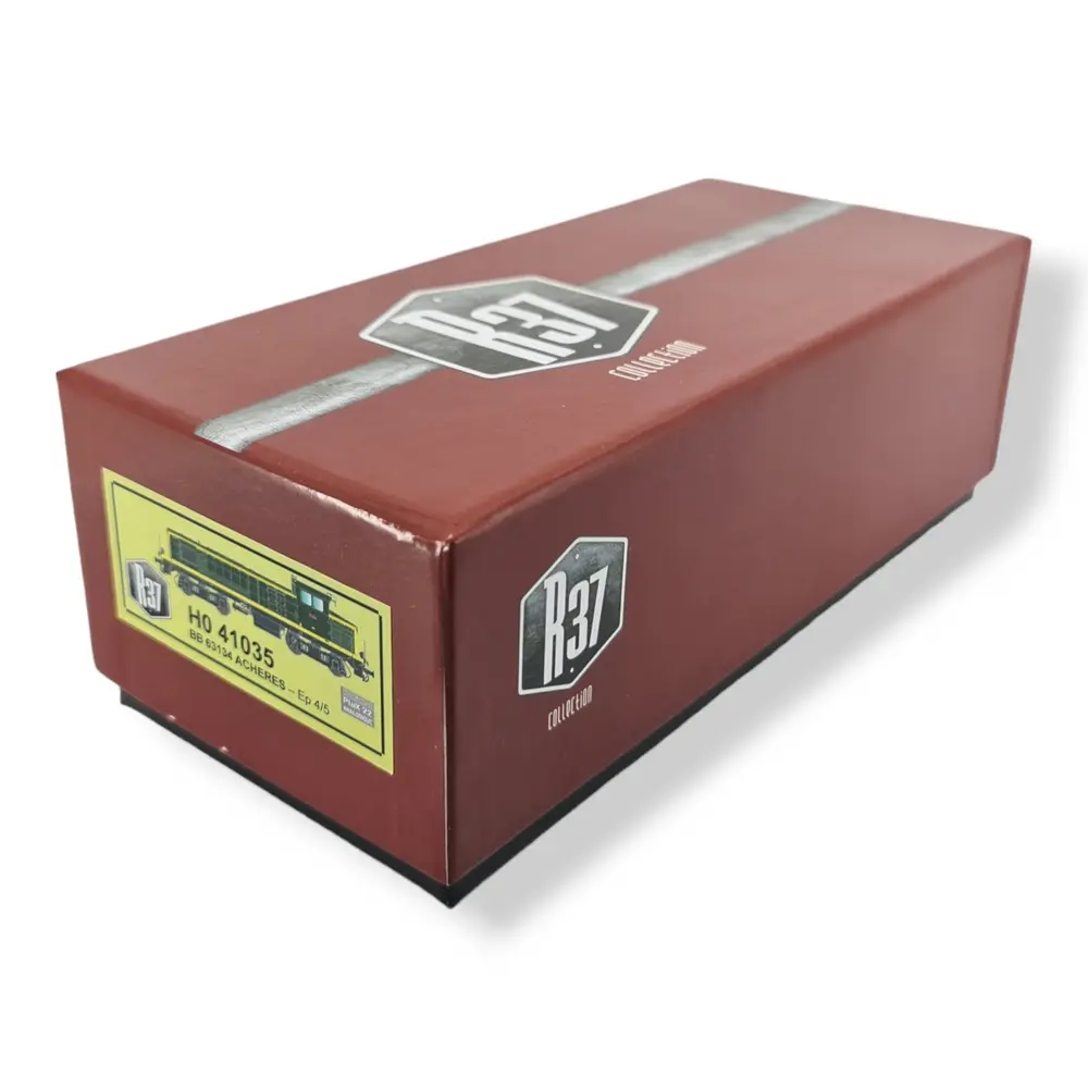 Locomotive Diesel BB63134 Dépôt Achères - Analogique R37 HO41035 SNCF - HO - EP IV-V - 4