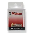 Figurine lisant sur son canapé - PREISER 28179 - HO 1:87 - 3