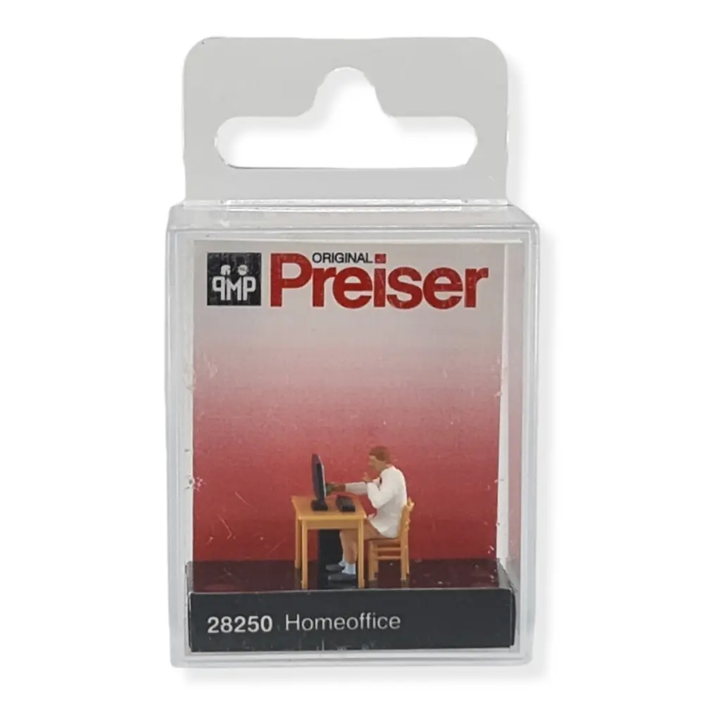 Bureau à domicile - Télétravail PREISER 28250 - HO 1/87 - 2