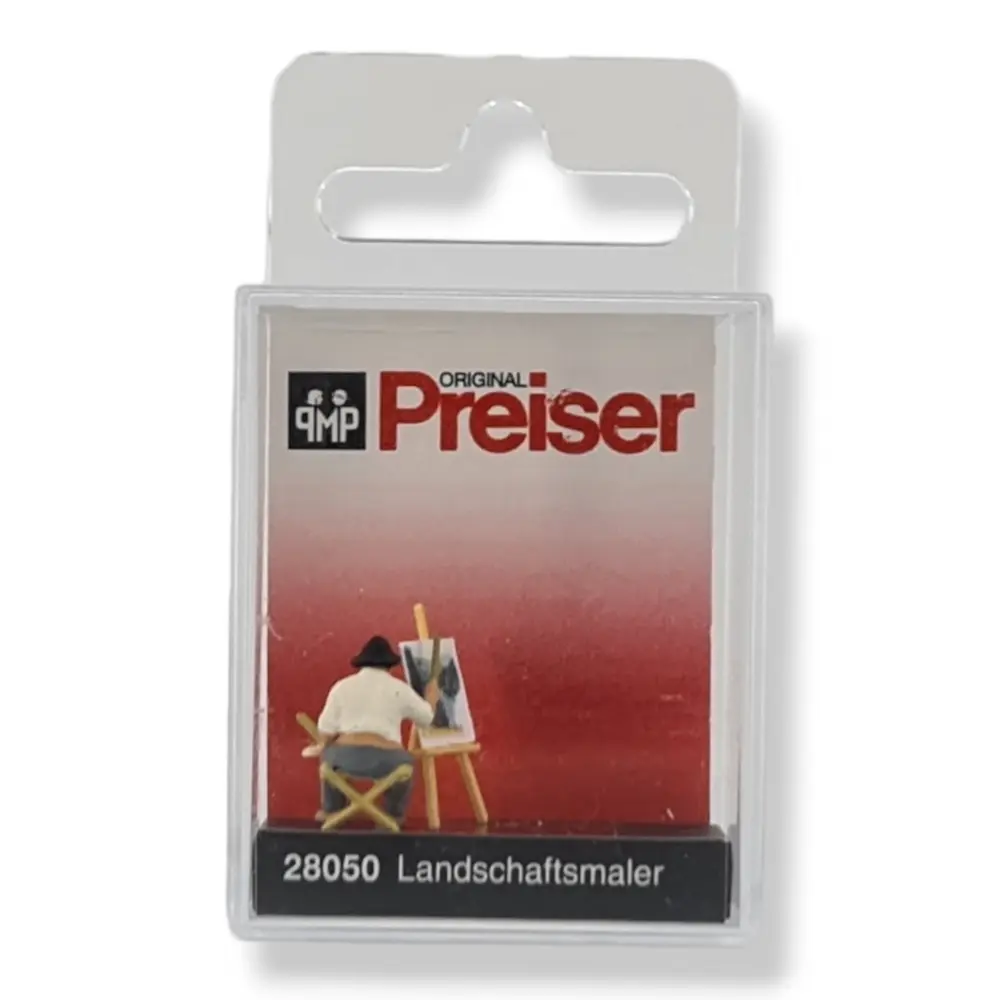 1 Figurine peintre - Preiser 28050 - HO 1/87 - 3