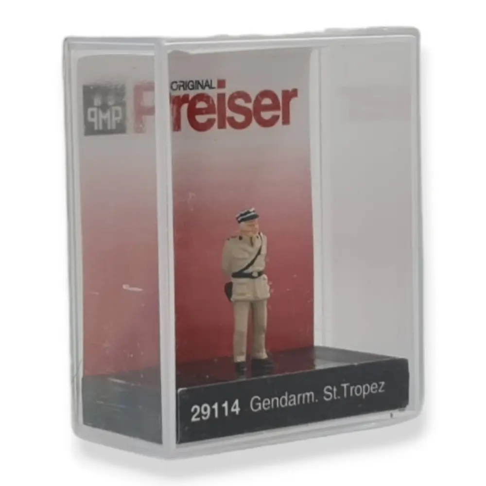 Gendarme de St Tropez - Figurine - PREISER 29114 - Échelle HO 1/87 - 2