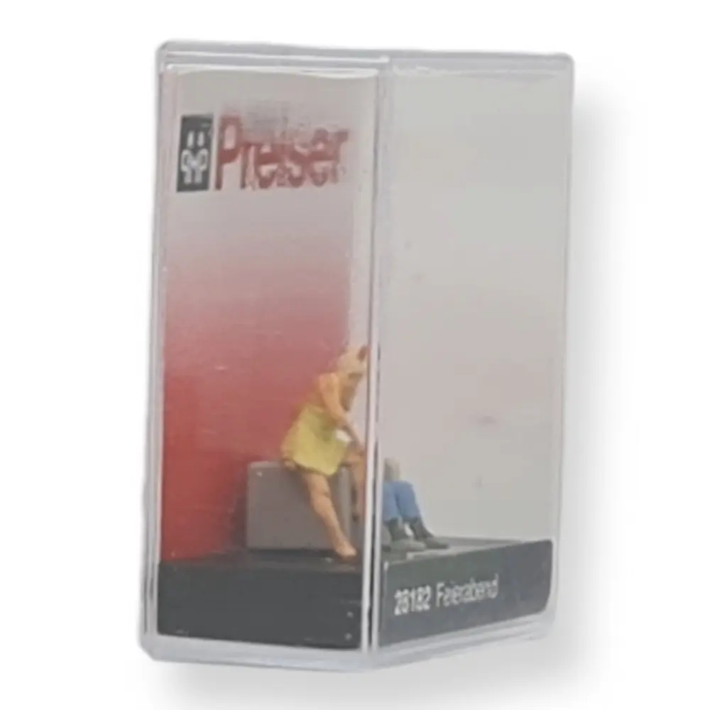 Retour à la maison après une journée de travail - Preiser 28182 - HO 1/87e - 3