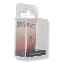 1 Figurine femme montrant ses seins - Preiser 28124 - HO 1/87 - 2