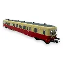 Remorque d'autorail ZR 27119 - R37 H0 41254 - HO 1/87 - SNCF - Ep III - Analogique - 2R - 2