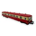 Remorque renforcée d'autorail ZR BDX 17108 - R37 HO41256DCC - HO 1/87 - SNCF - IV - Digital - 2