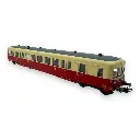 Remorque d'Autorail ZS 17115 - R37 H0 41251DCC - HO 1/87 - SNCF - EP III - Digital - 2