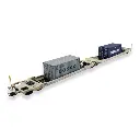 Set 2 wagons porte-conteneurs - Pullman 36555 - HO 1/87 - NL / RN - 2