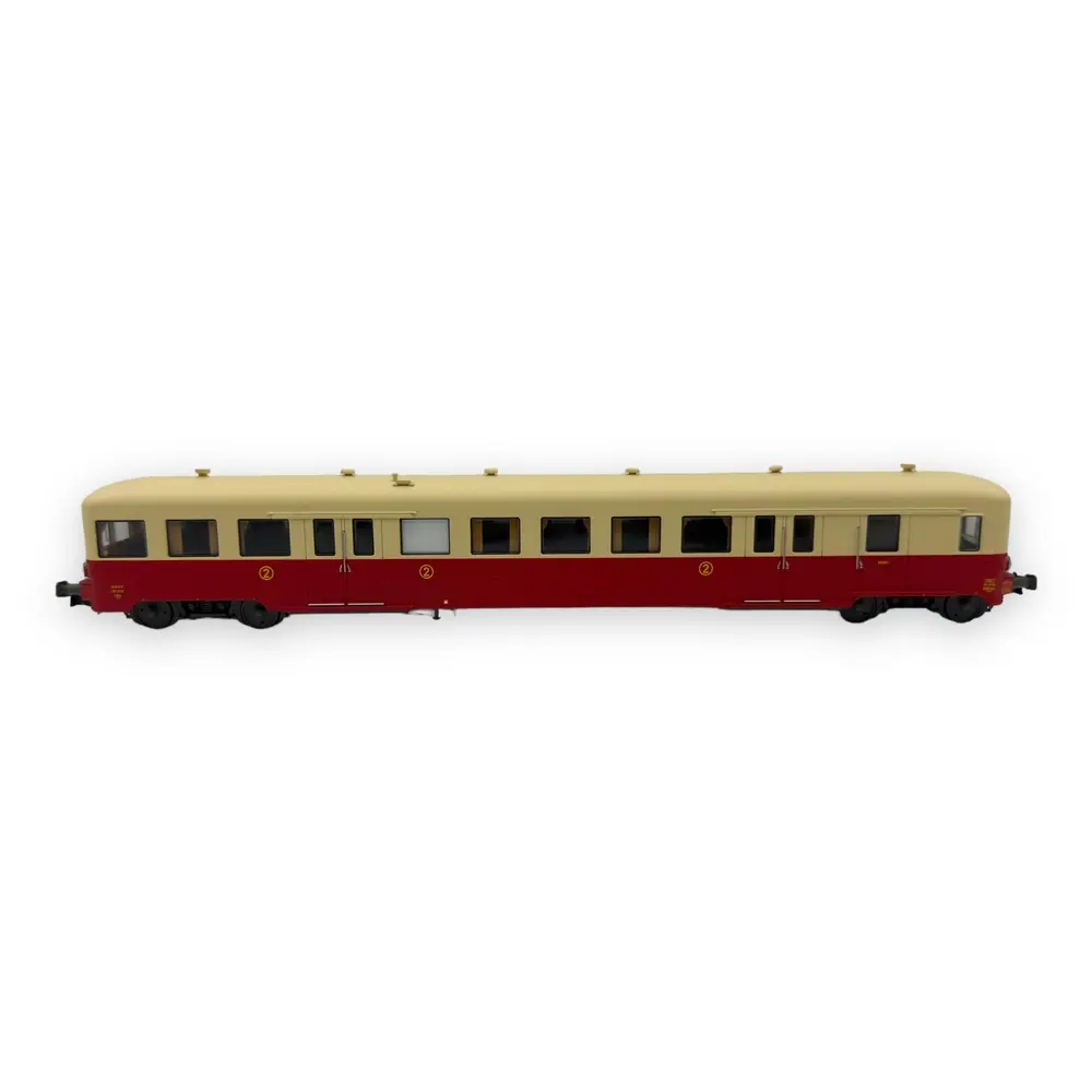 Remorque d'autorail ZR 27113 - R37 H0 41250 - HO 1/87 - SNCF - Ep III - Analogique - 2R - 3