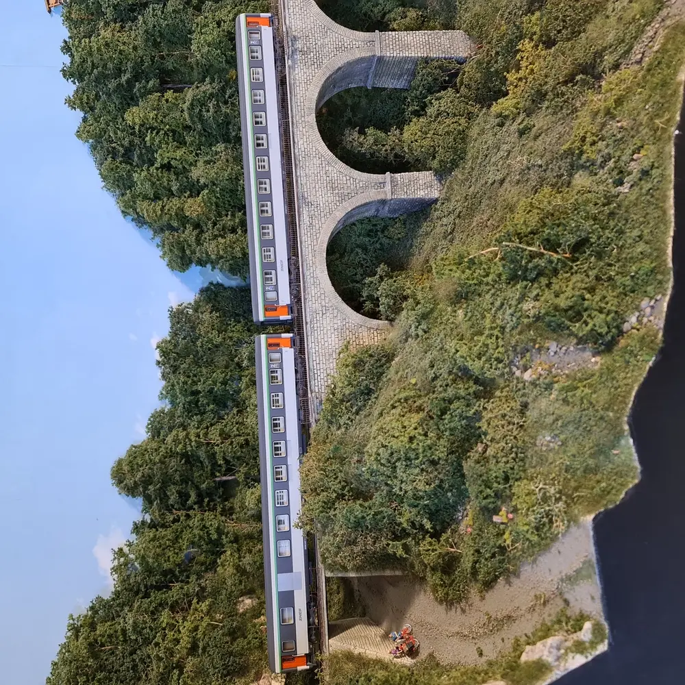 Coffret 2 voitures voyageurs Corail - Piko 97310 - HO 1/87 - SNCF - EP V - 6