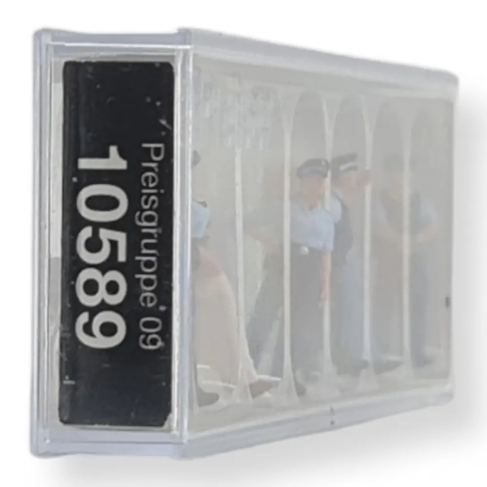 Lot de 6 personnages thème "Arrestation" PREISER 10589 - HO 1/87 - 2