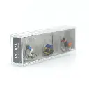 Couple de cyclistes se promenant à vélo avec leur enfant - PREISER 10638 - HO 1/87 - 2